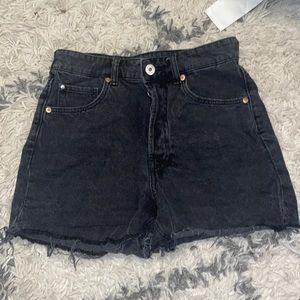 H&am denim shorts
